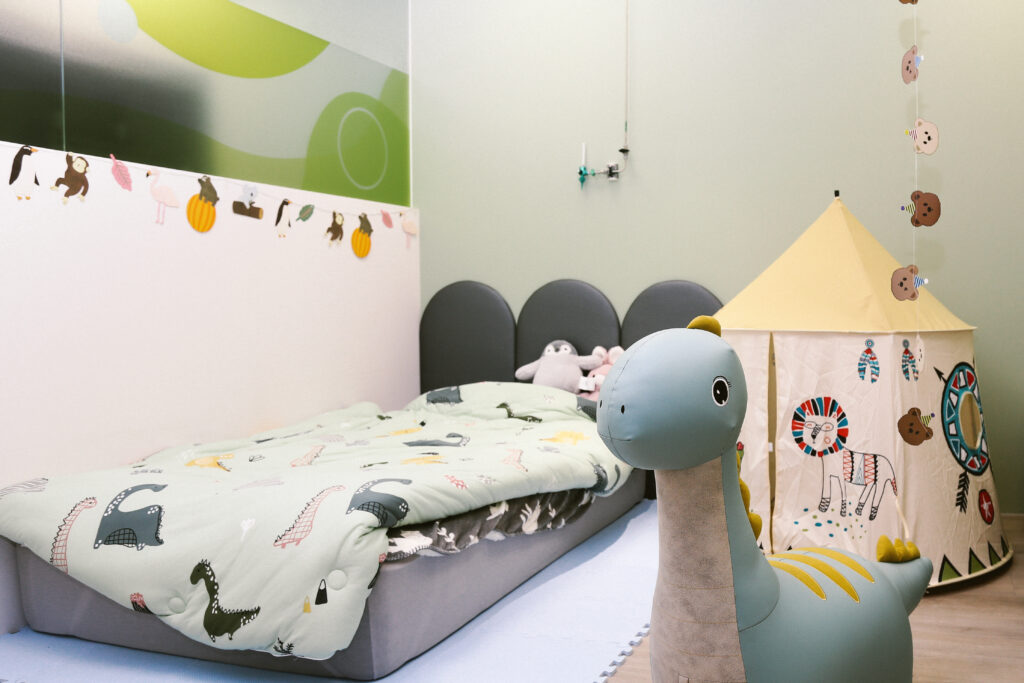 麥迪兒牙醫規劃兒童專屬舒眠休息室